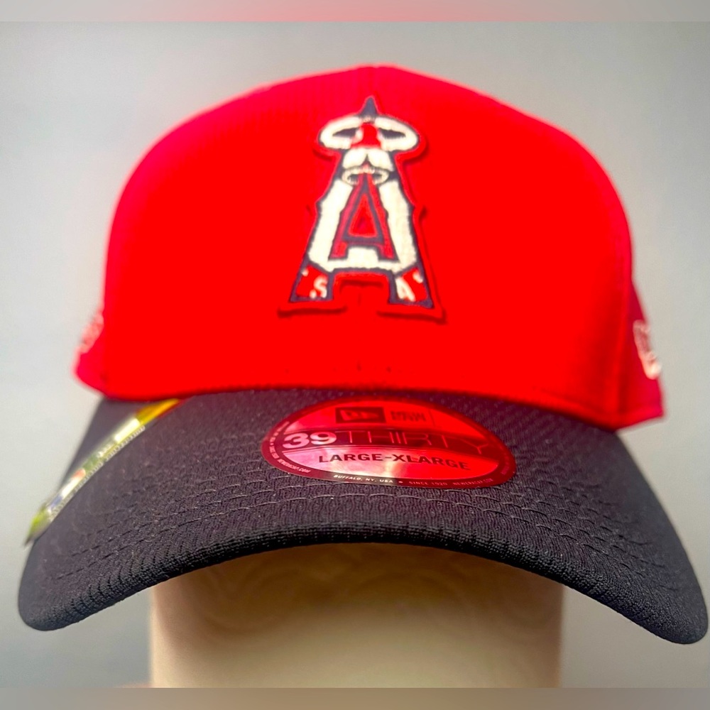 ANGELS TEAM CLASSIC 39 THIRTY STRETCH FIT BASEBALL CAP L/XL
